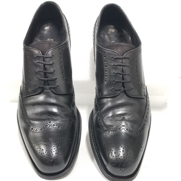 Luxury PRADA  Laced up Brogue Oxford dress shoes - Picture 13 of 16